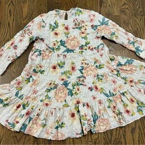 Light Pink Zara Floral Dress